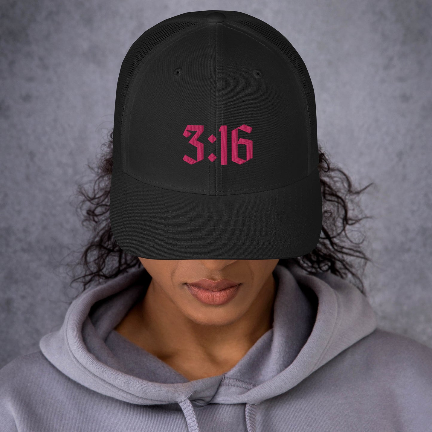 3:16 Trucker Cap