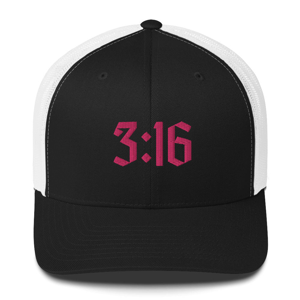 3:16 Trucker Cap
