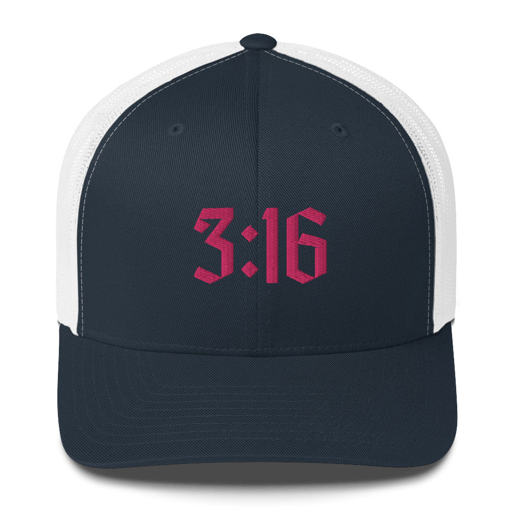 3:16 Trucker Cap