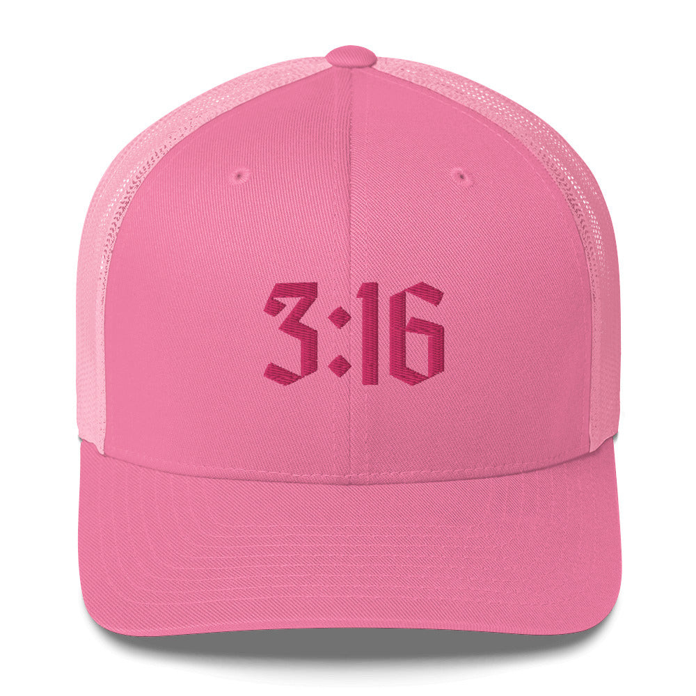 3:16 Trucker Cap