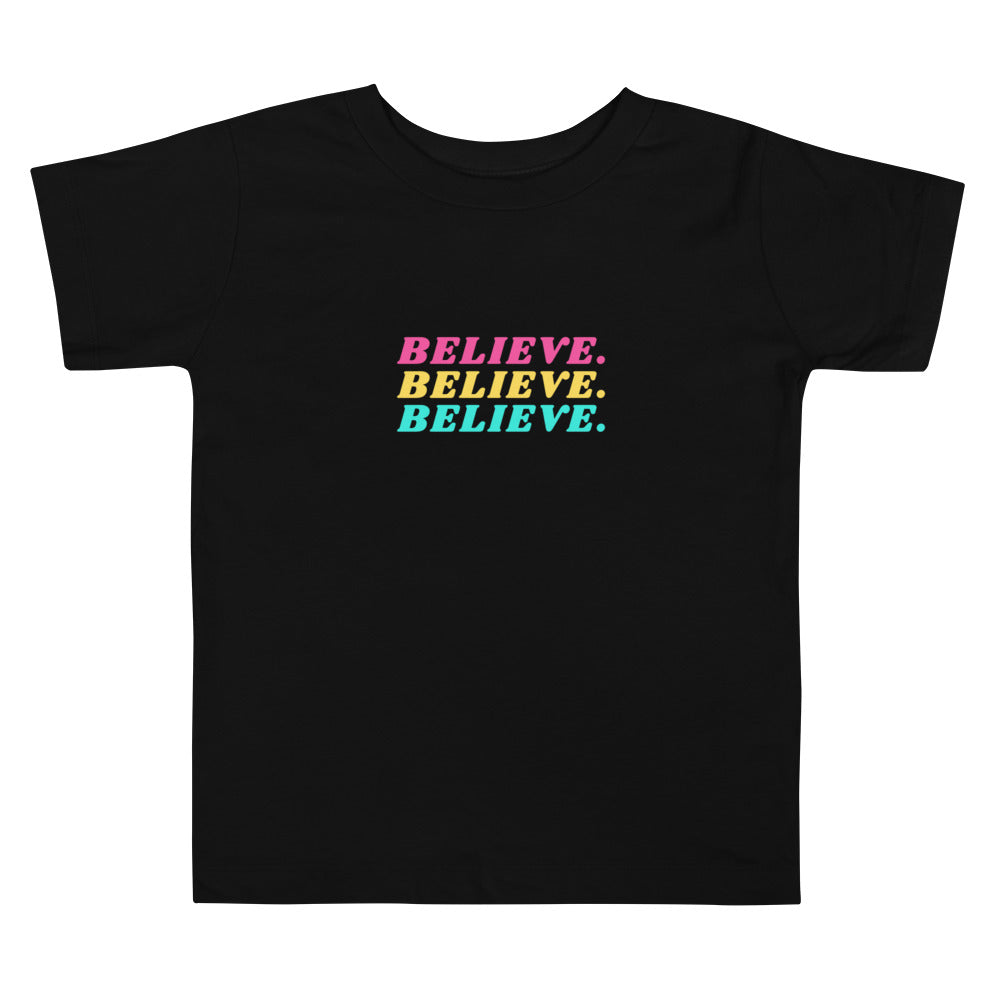 Believe Toddler Short Sleeve Tee