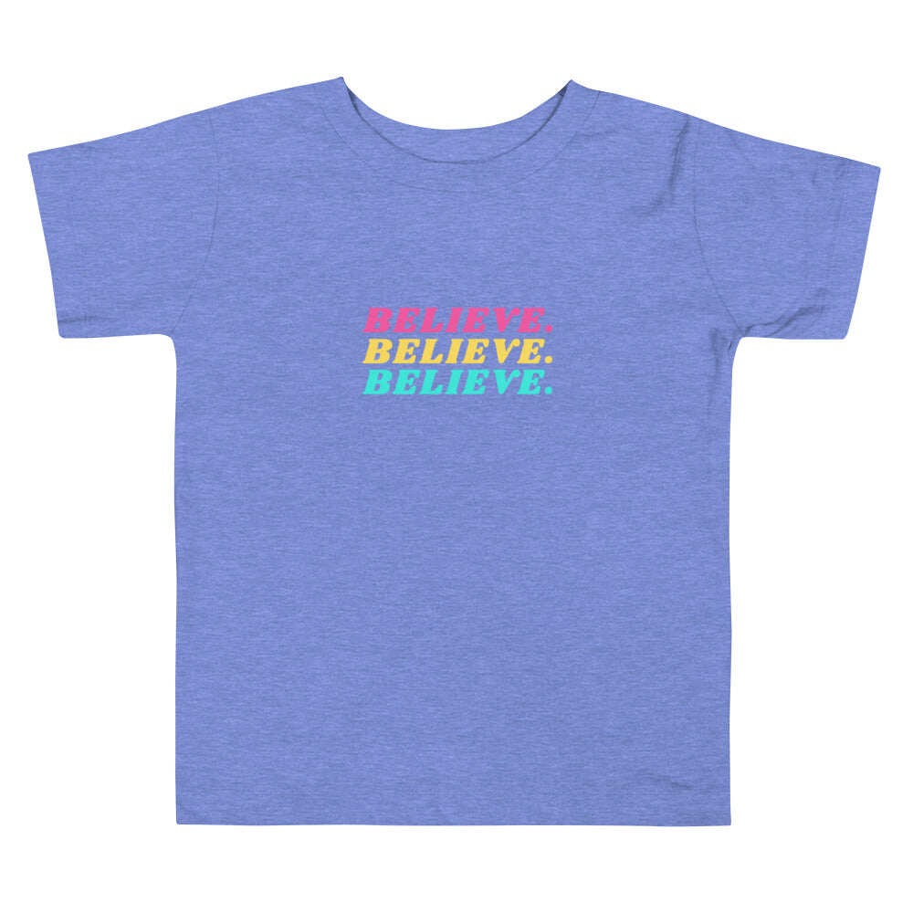 Believe Toddler Short Sleeve Tee