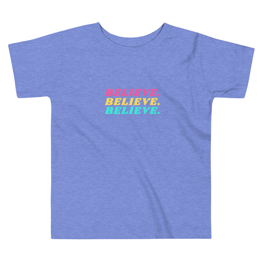 Believe Toddler Short Sleeve Tee