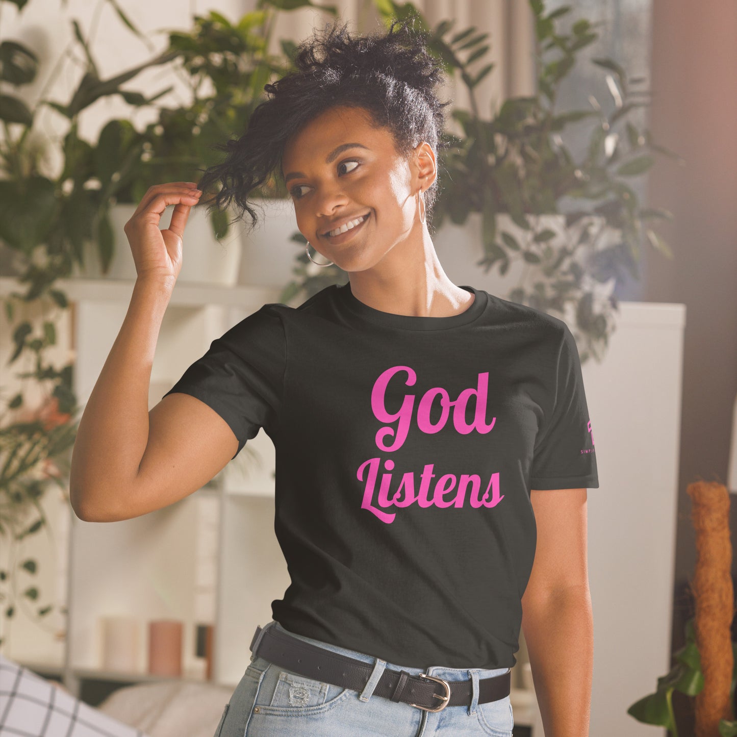 God Listens Short-Sleeve Unisex T-Shirt
