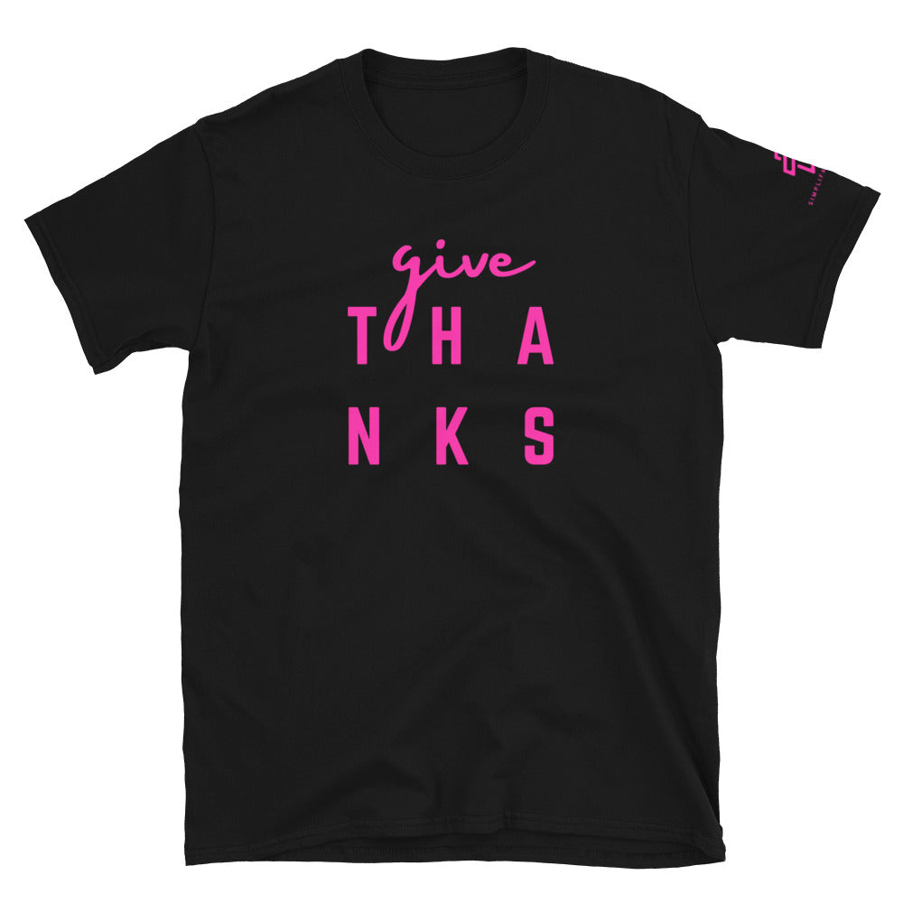 Give Thanks Short-Sleeve Unisex T-Shirt