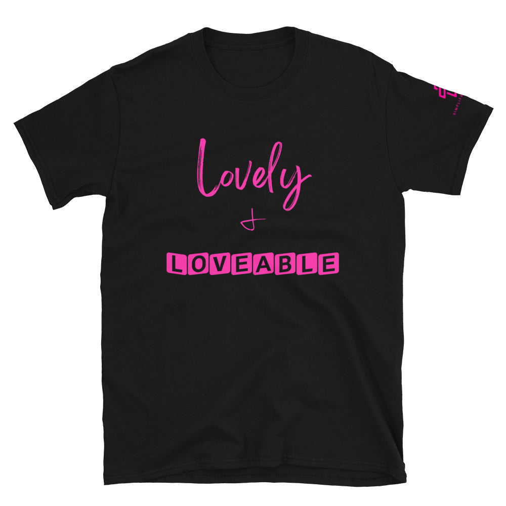Lovely and Loveable Short-Sleeve Women's T-Shirt