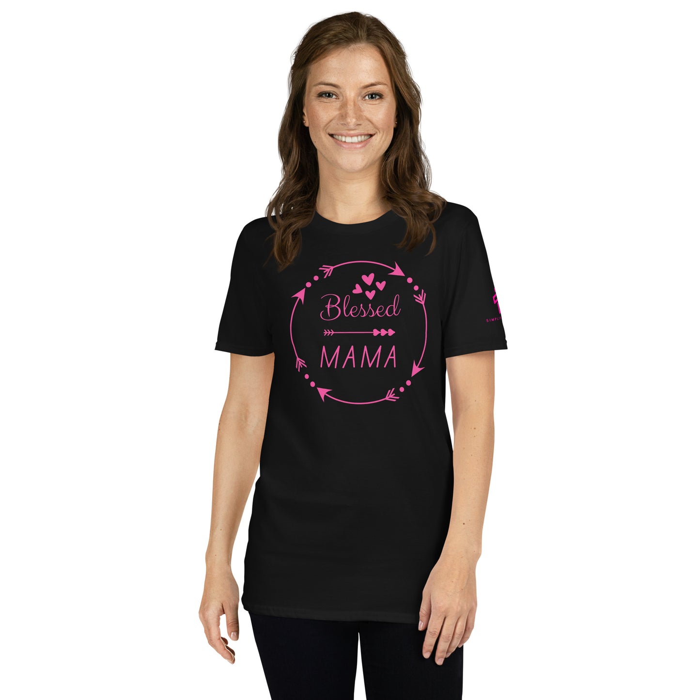 Blessed Mama Short-Sleeve Women's T-Shirt