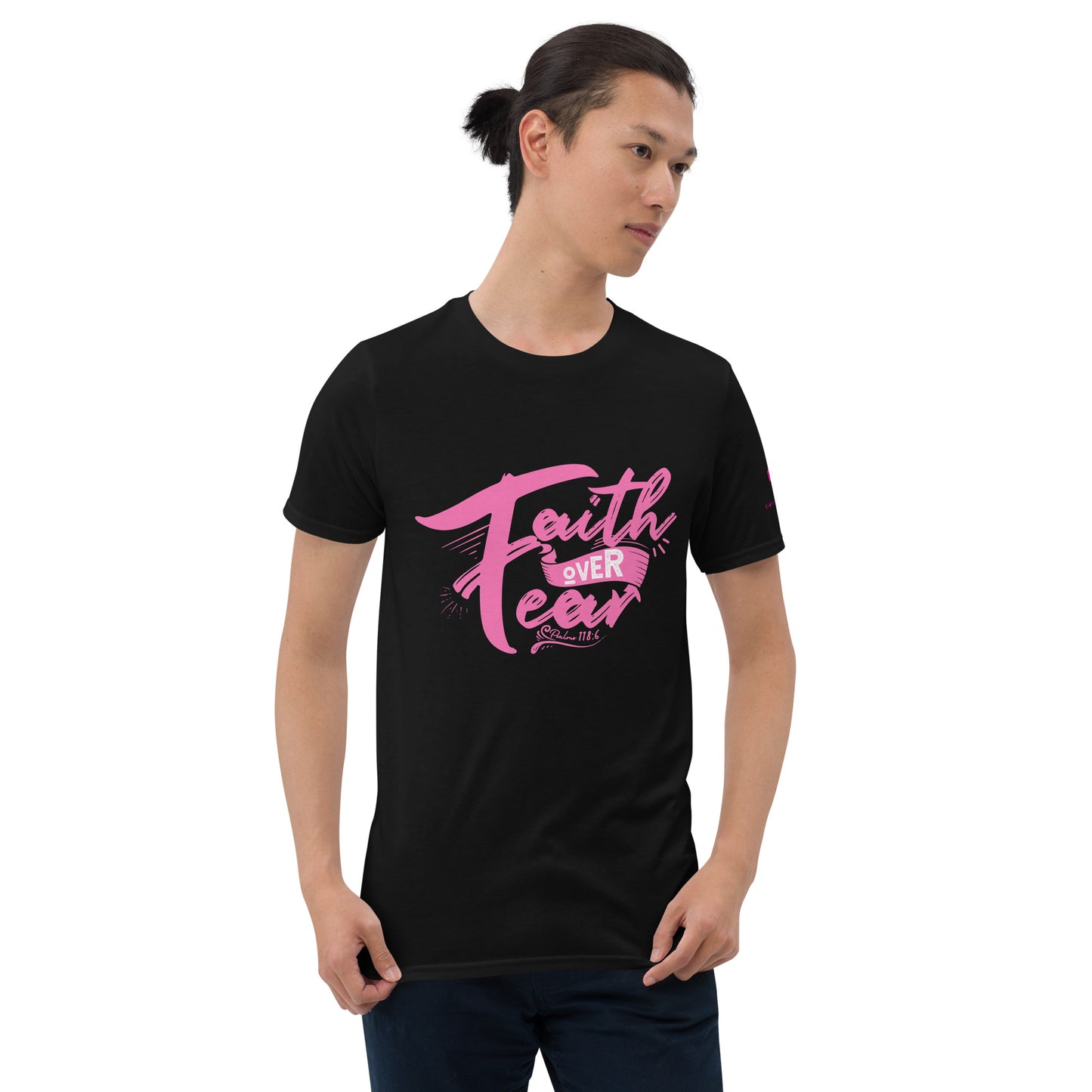 Faith over Fear Short-Sleeve Unisex T-Shirt