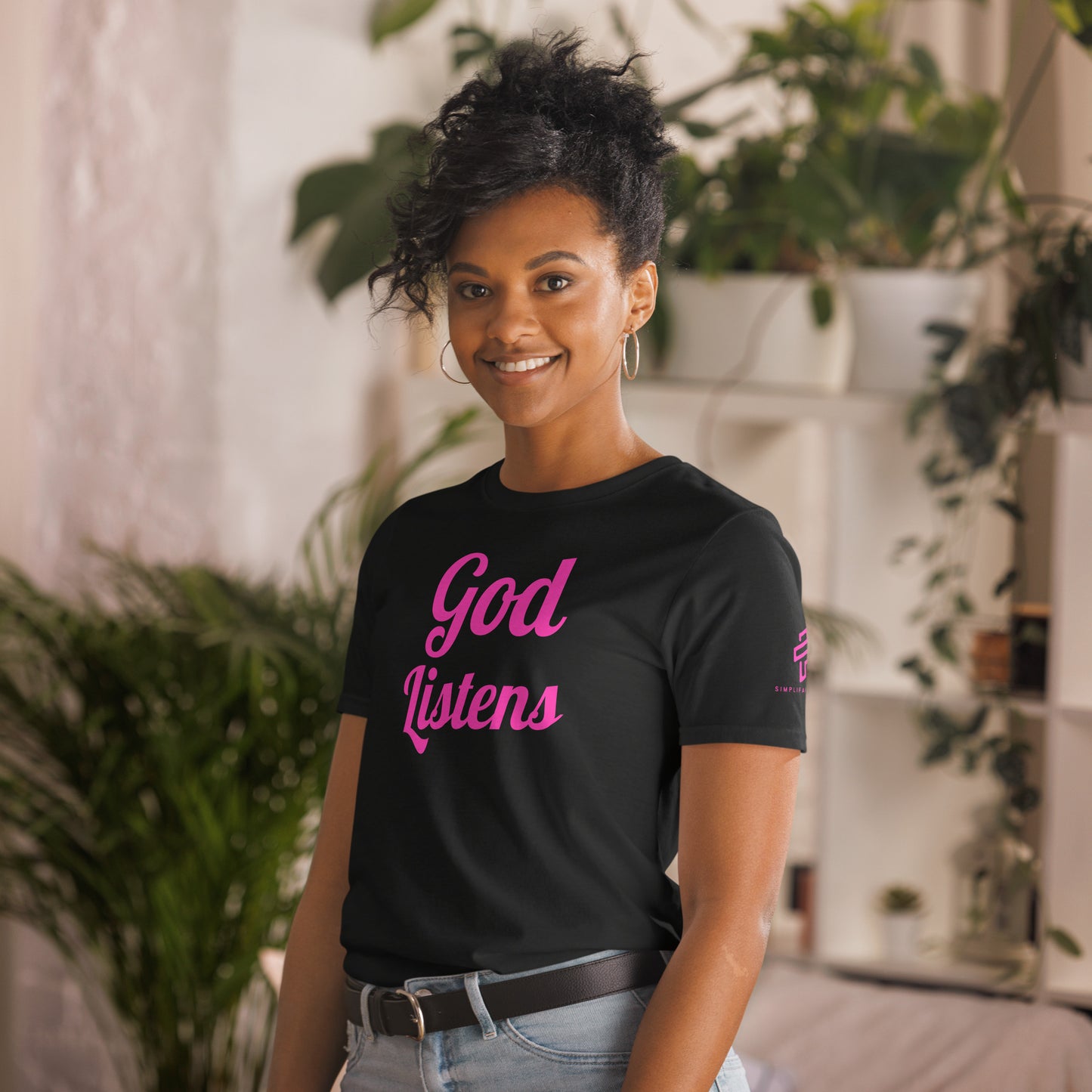 God Listens Short-Sleeve Unisex T-Shirt
