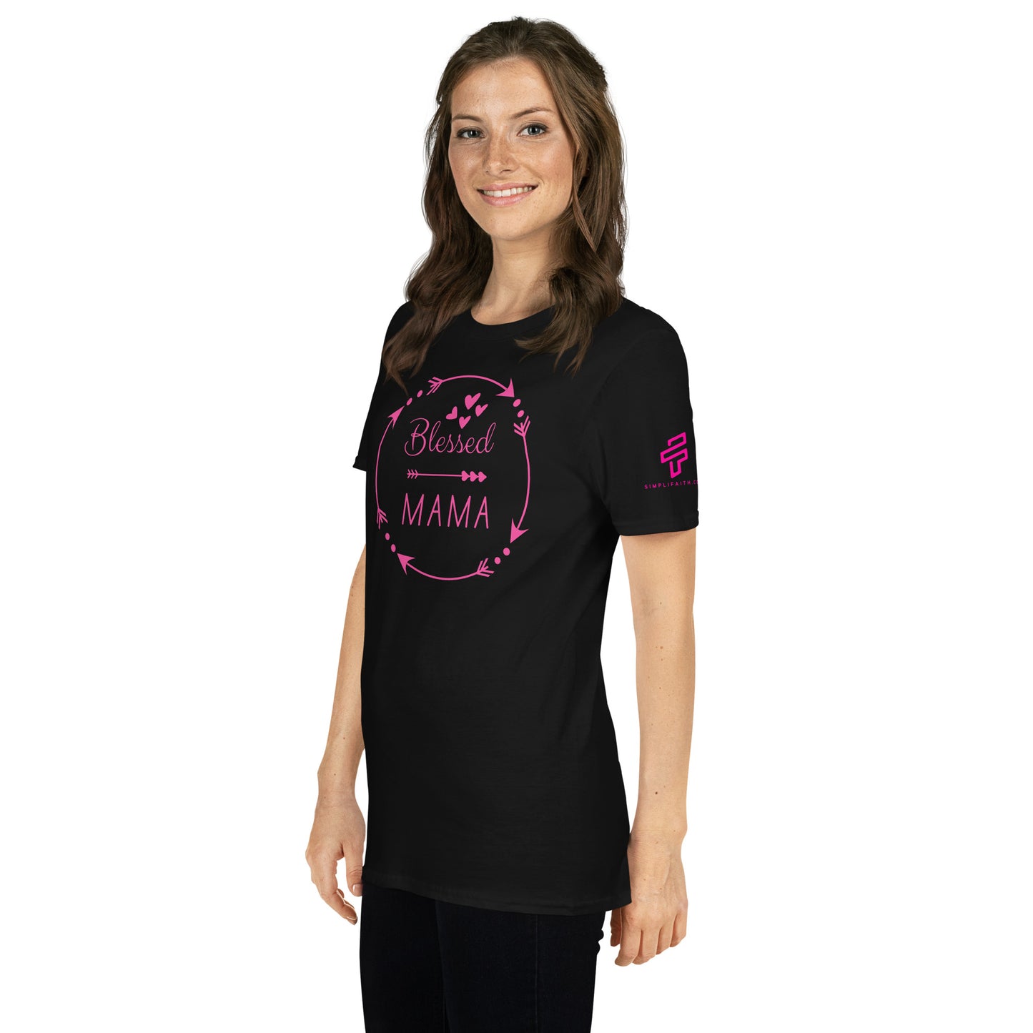 Blessed Mama Short-Sleeve Women's T-Shirt