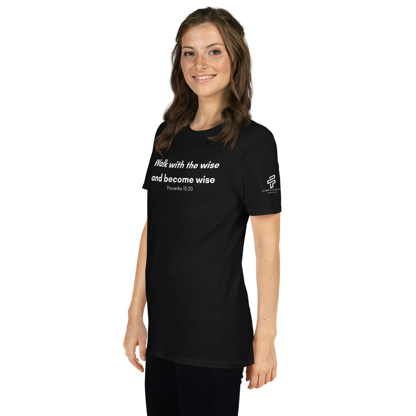 Walk with the wise Short-Sleeve Unisex T-Shirt