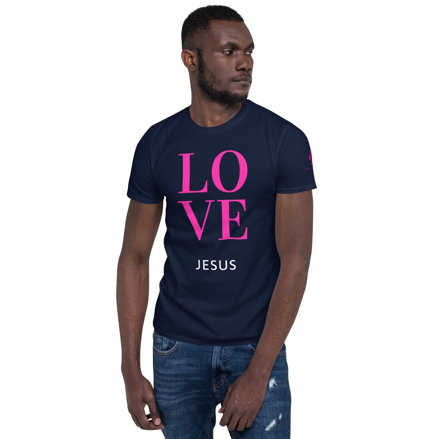 Love Jesus Short-Sleeve Unisex T-Shirt