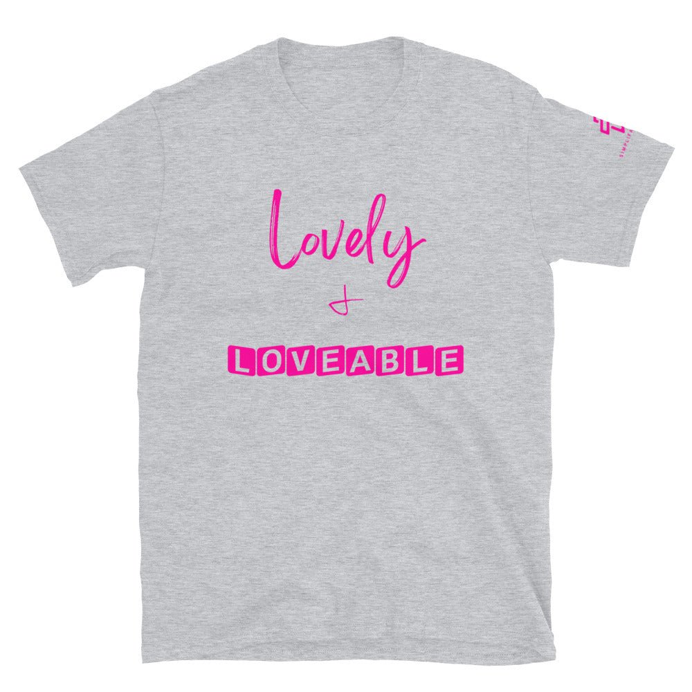 Lovely and Loveable Short-Sleeve Women's T-Shirt