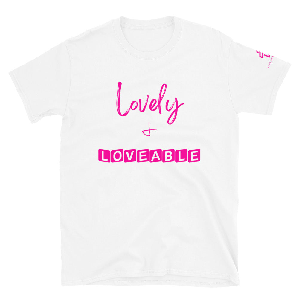 Lovely and Loveable Short-Sleeve Women's T-Shirt