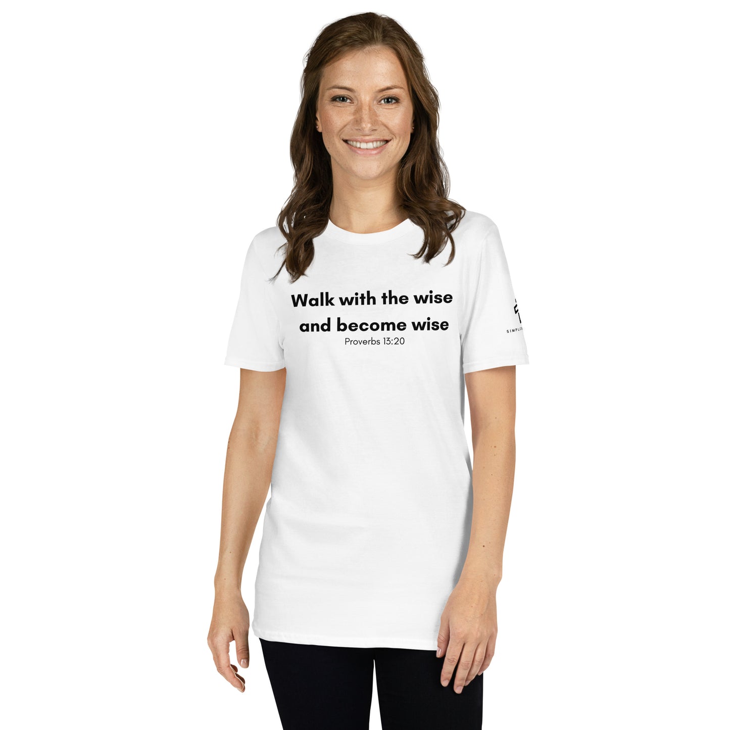 Walk with the wise Short-Sleeve Unisex T-Shirt