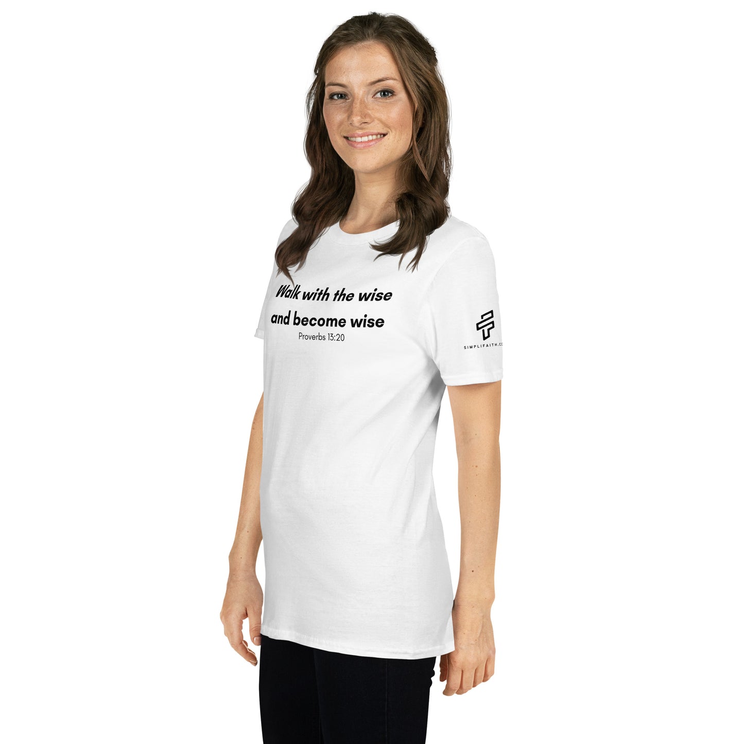 Walk with the wise Short-Sleeve Unisex T-Shirt