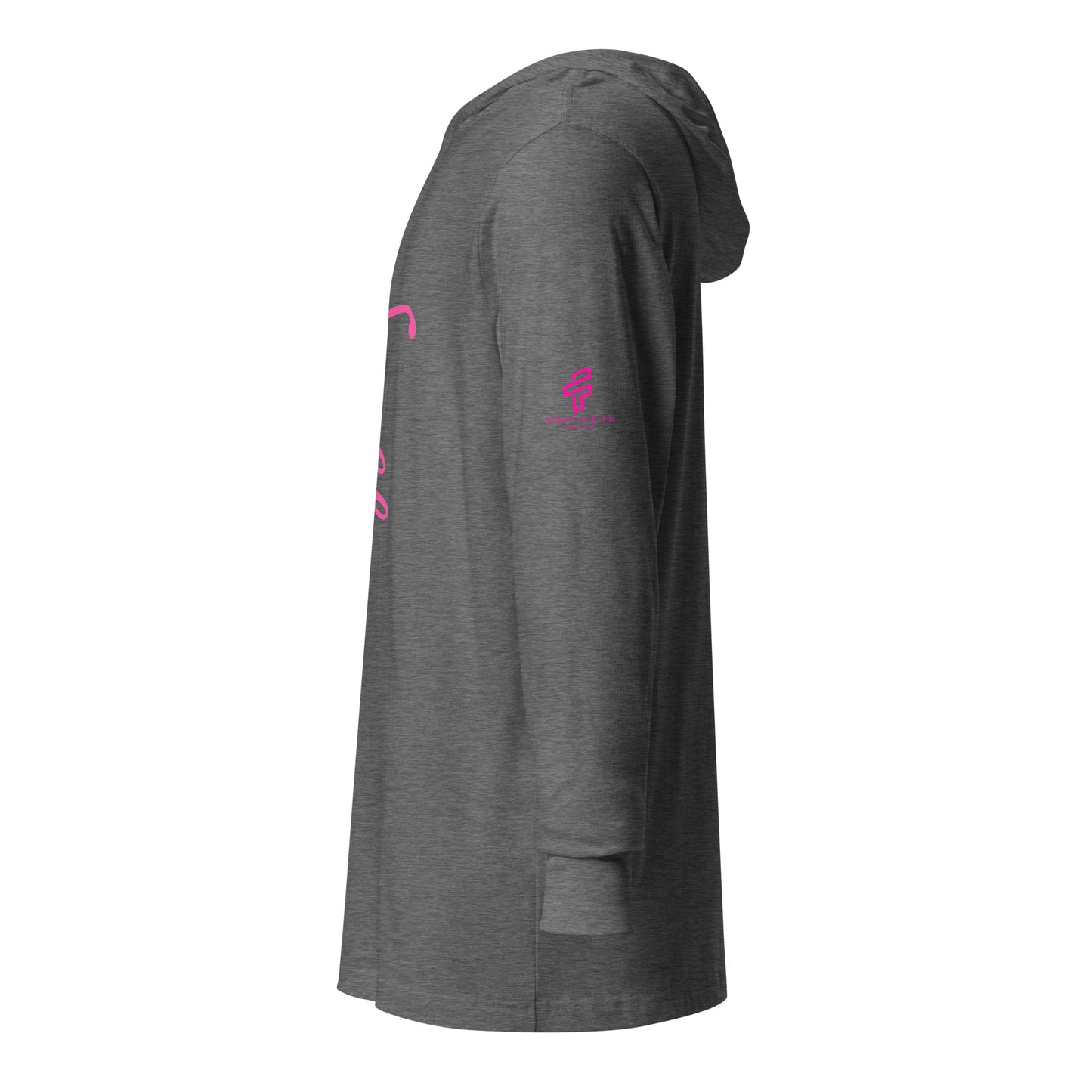 Faith Hooded long-sleeve tee