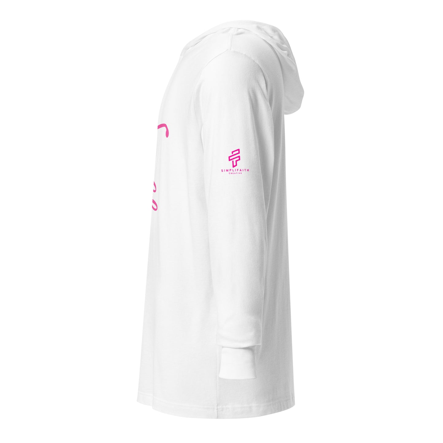 Faith Hooded long-sleeve tee