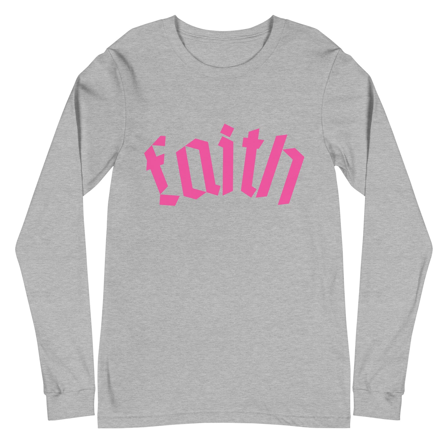Faith Unisex Long Sleeve Tee