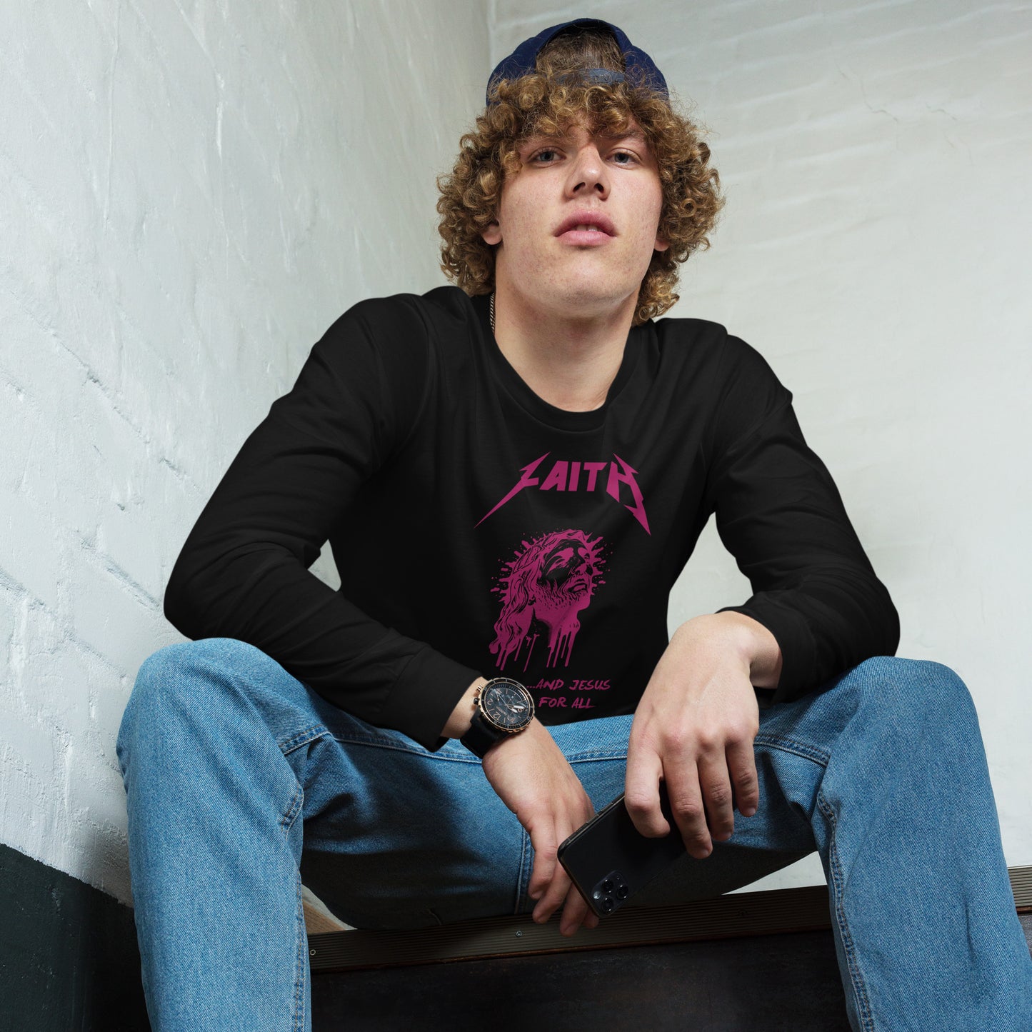 ...And Jesus for all Unisex Long Sleeve Tee