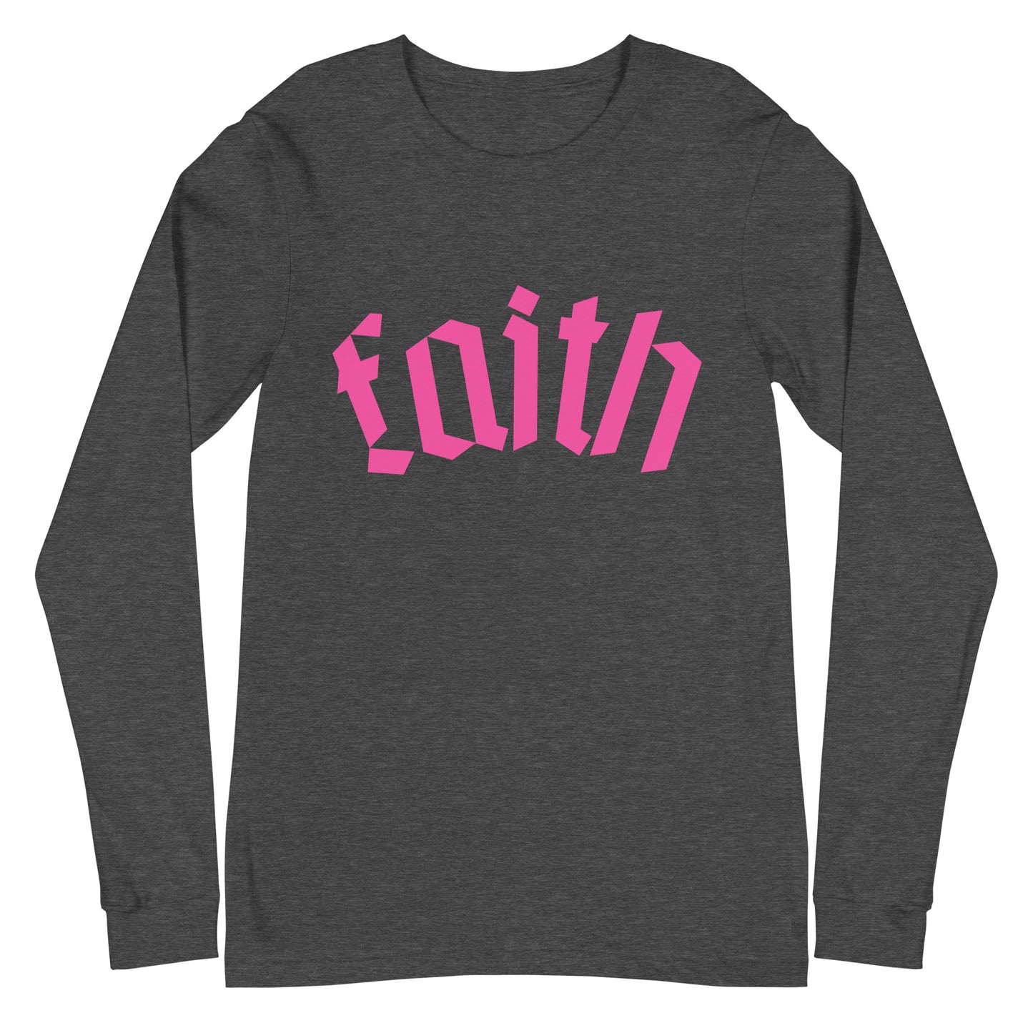 Faith Unisex Long Sleeve Tee
