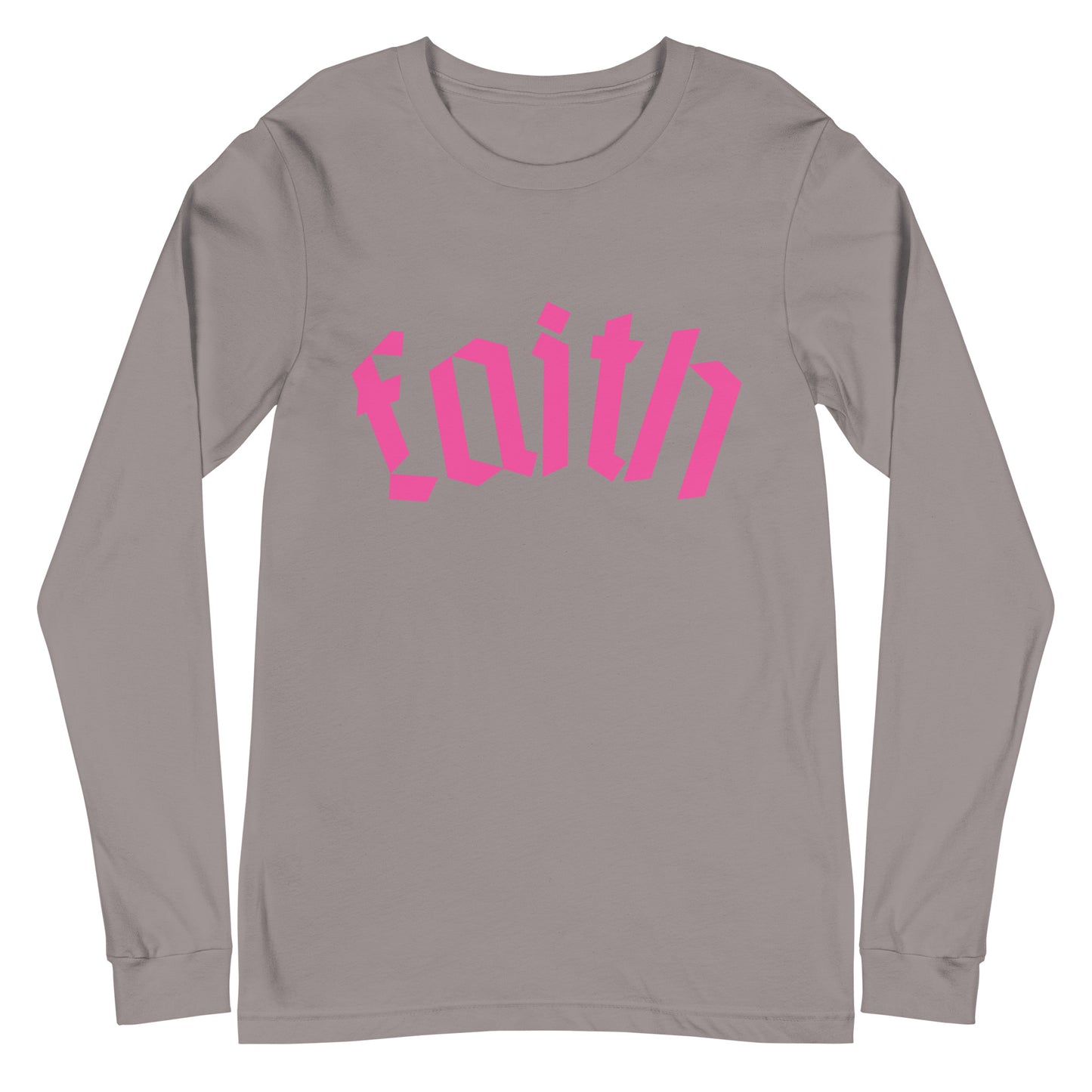 Faith Unisex Long Sleeve Tee