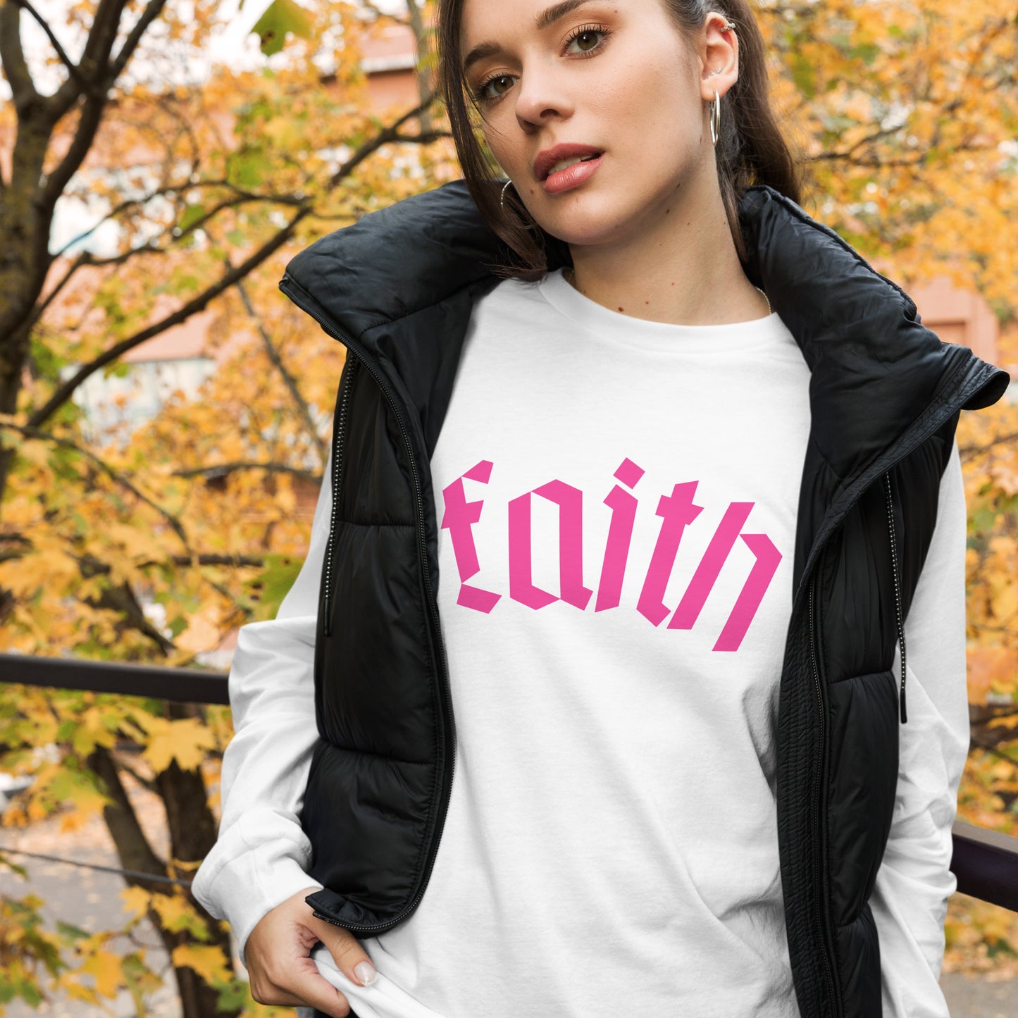 Faith Unisex Long Sleeve Tee