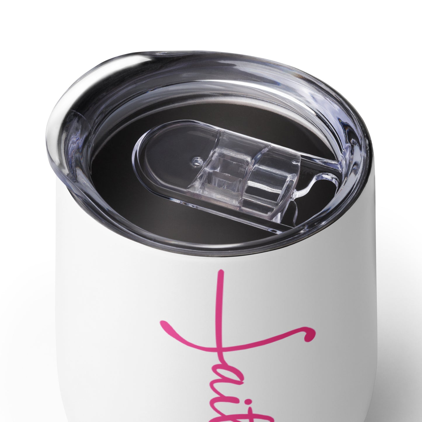 Faith Wine tumbler