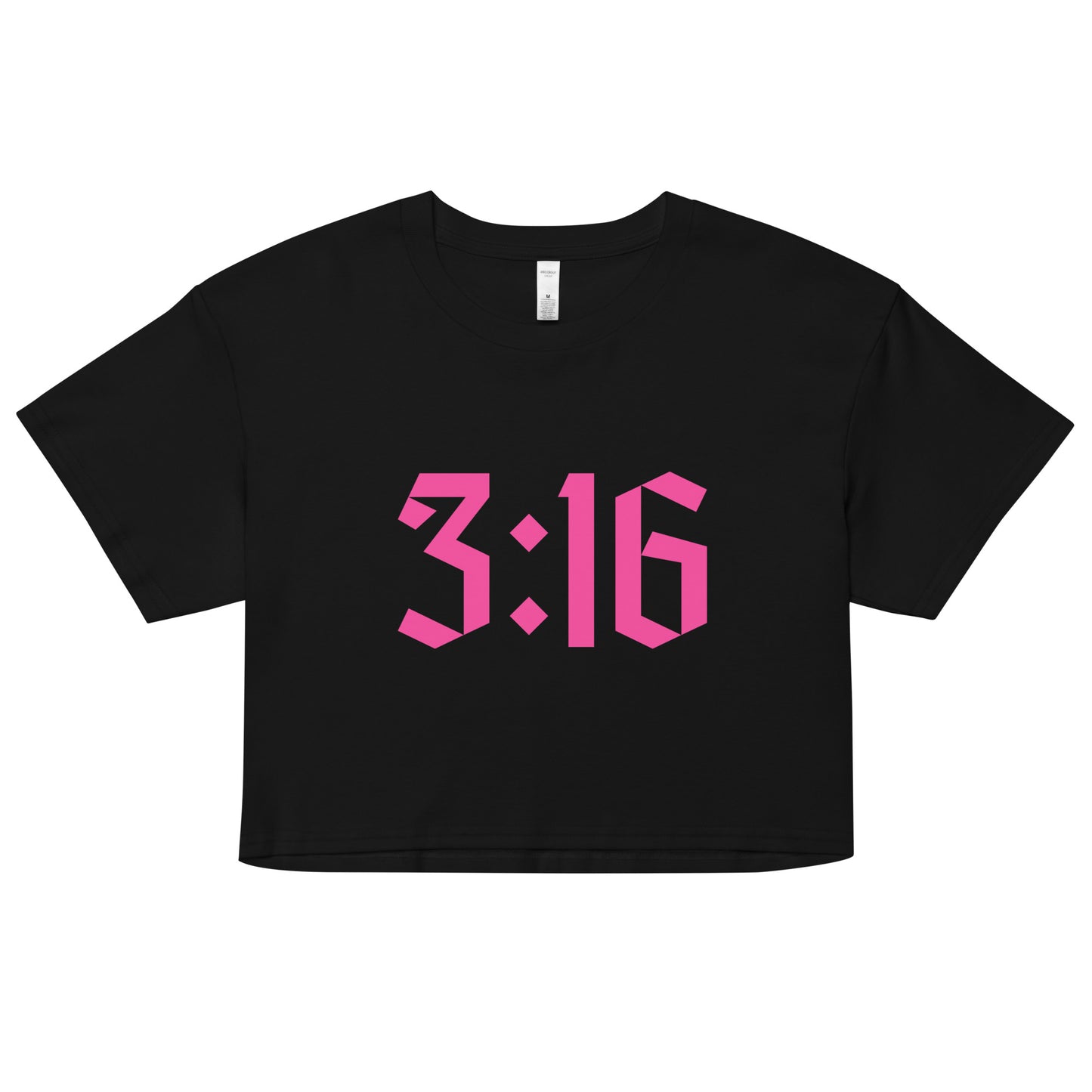 3:16 Women’s crop top