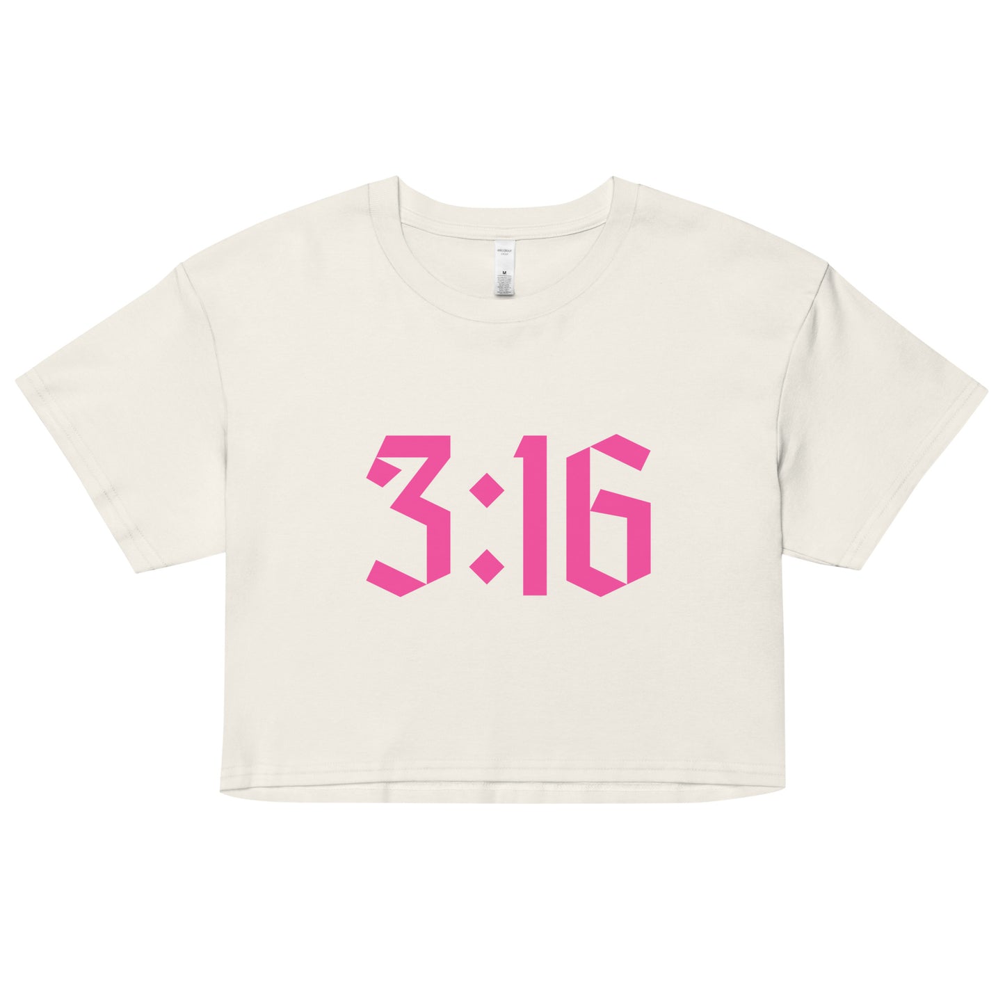 3:16 Women’s crop top