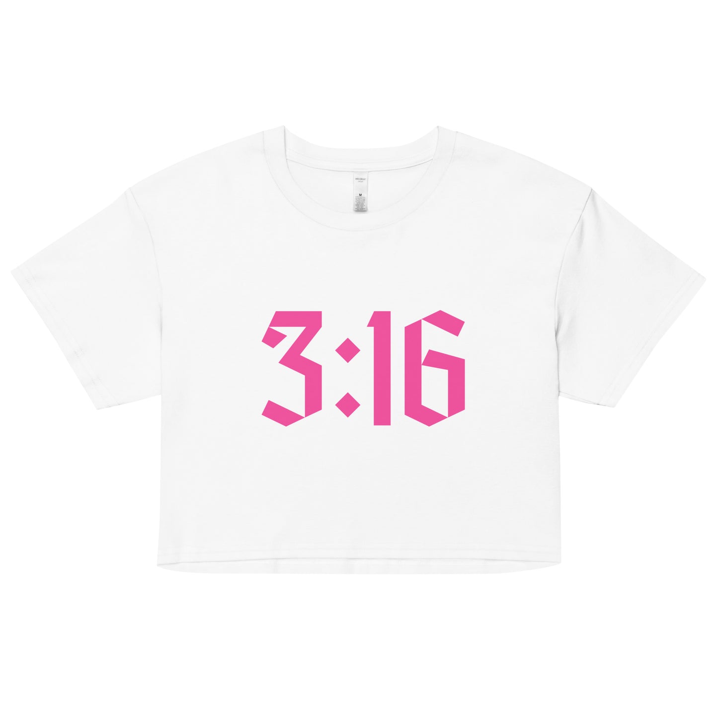3:16 Women’s crop top