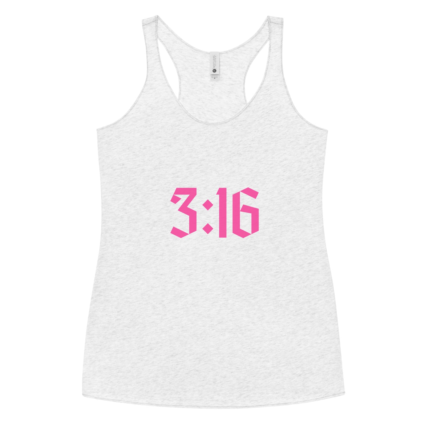3:16 Women's Racerback Tank