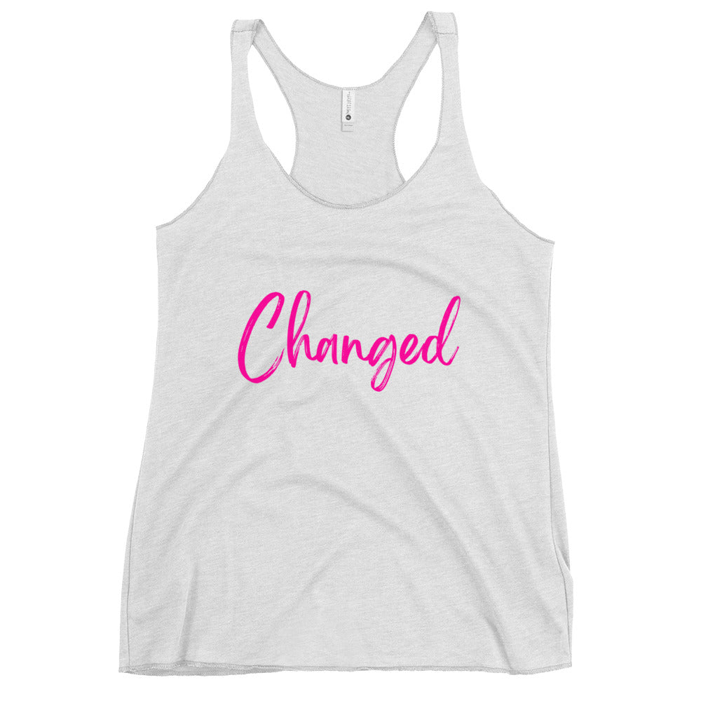 Changed Women's Racerback Tank