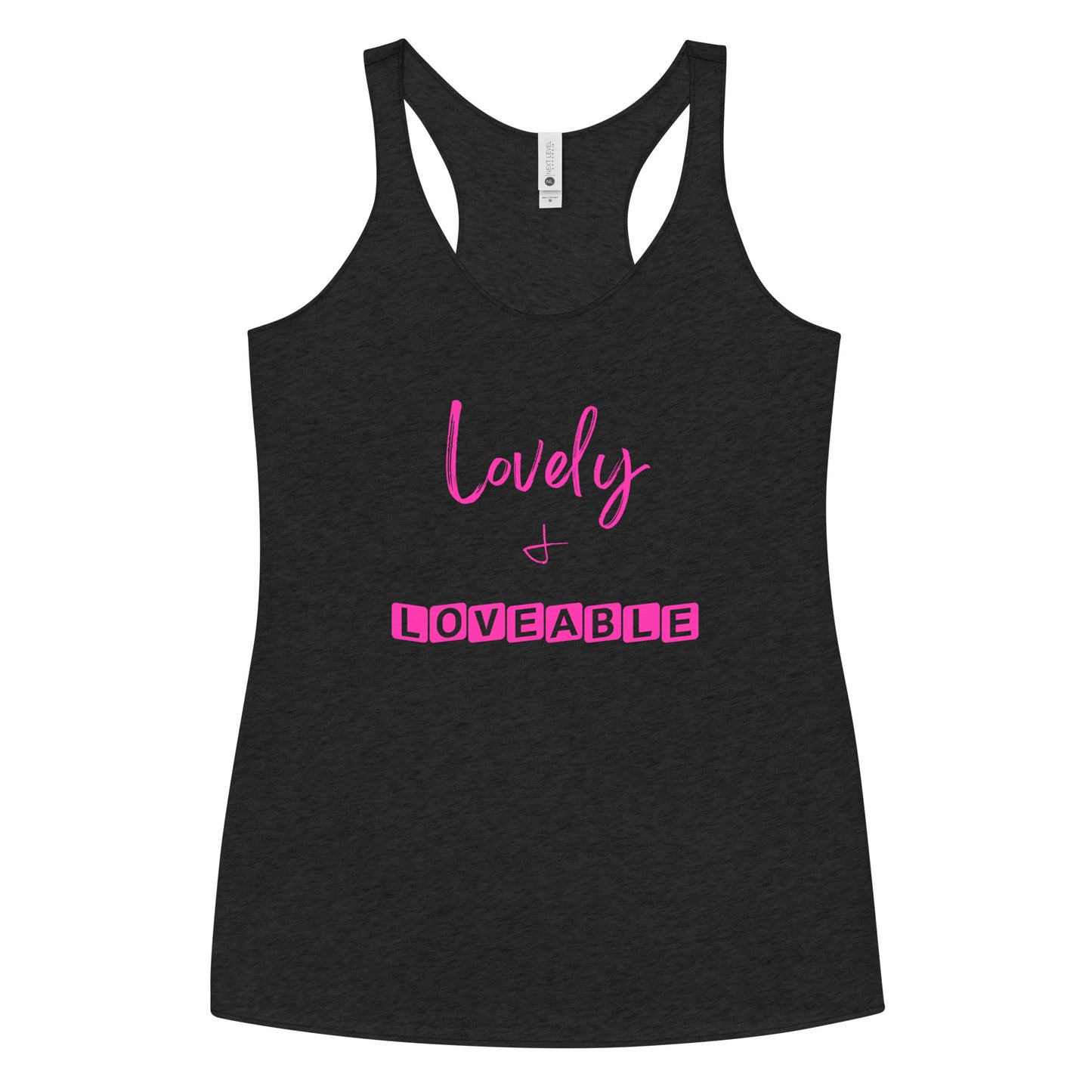 Lovely & Loveable Women's Racerback Tank