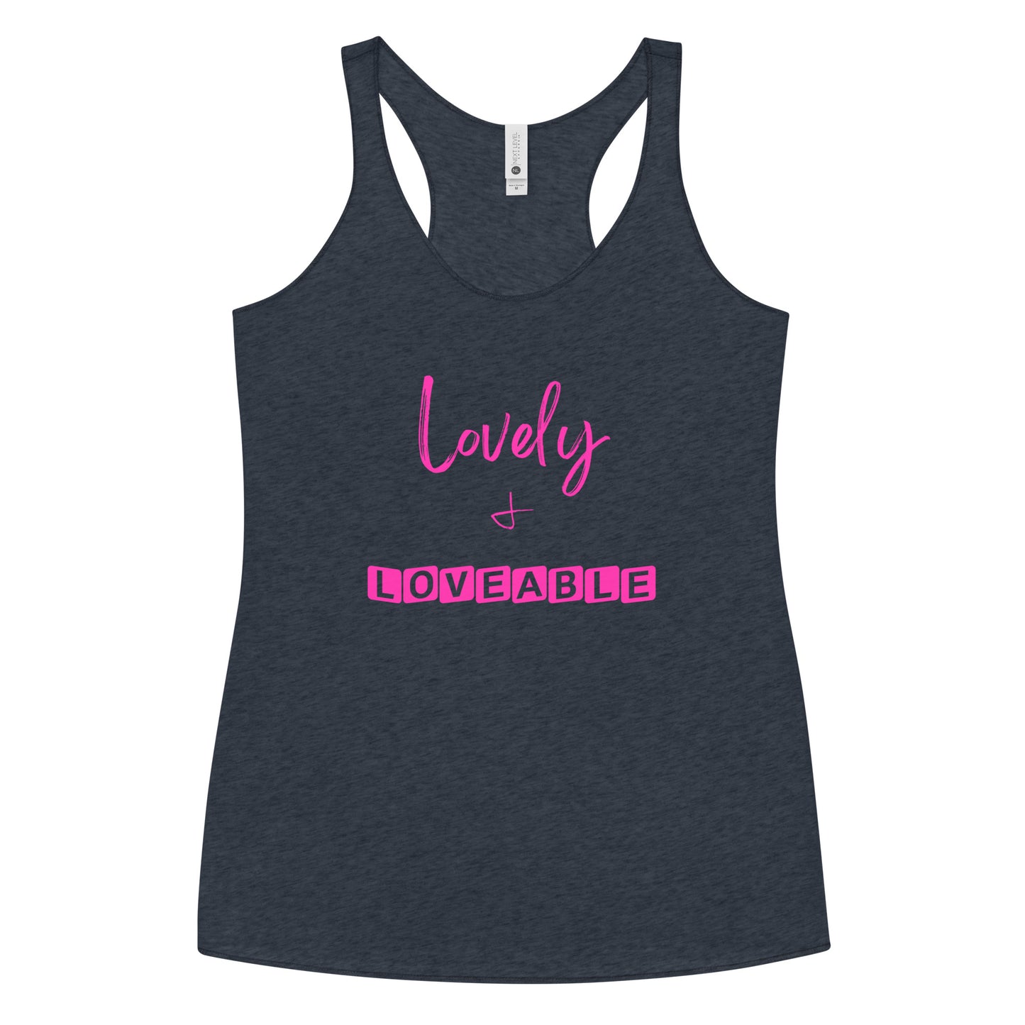 Lovely & Loveable Women's Racerback Tank