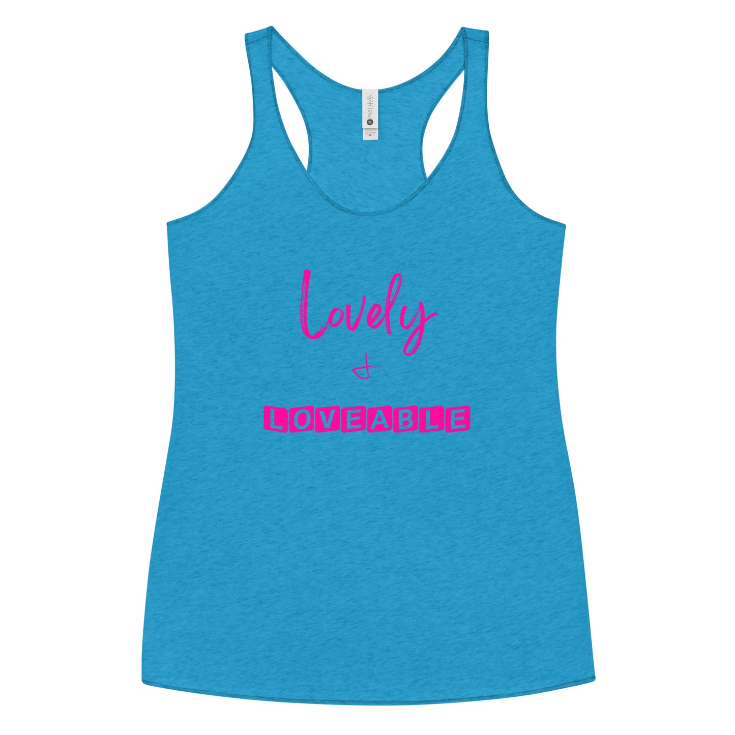 Lovely & Loveable Women's Racerback Tank