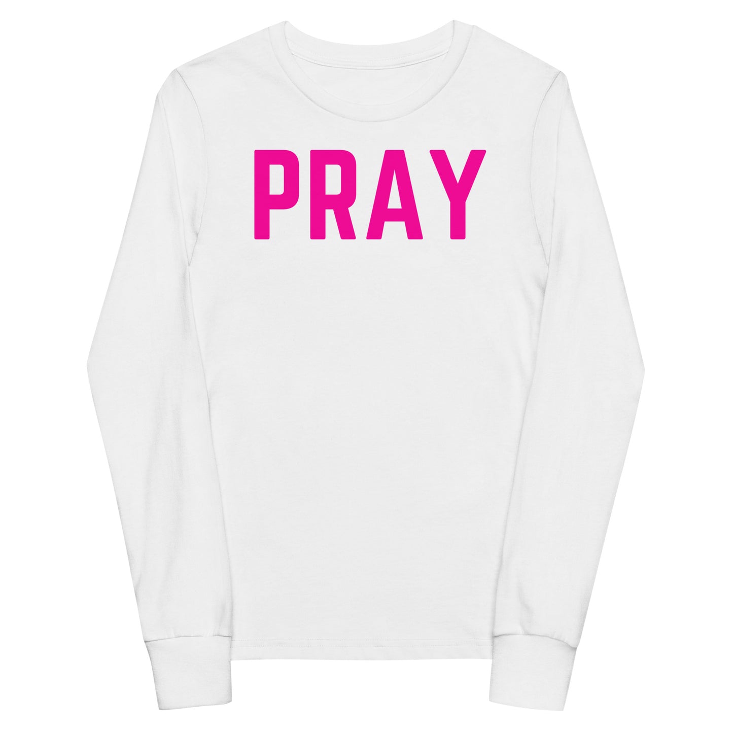 Pray Youth long sleeve tee