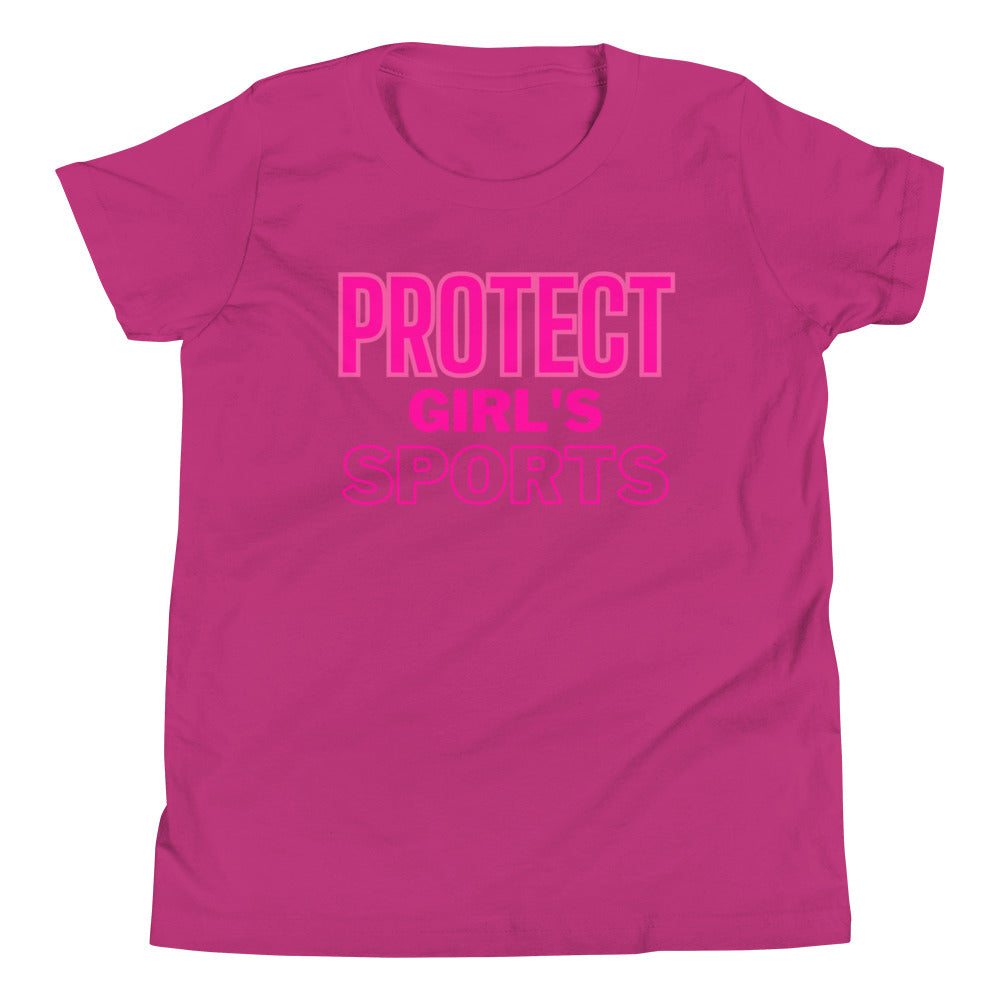Protect Girl's Sports Youth Short Sleeve T-Shirt