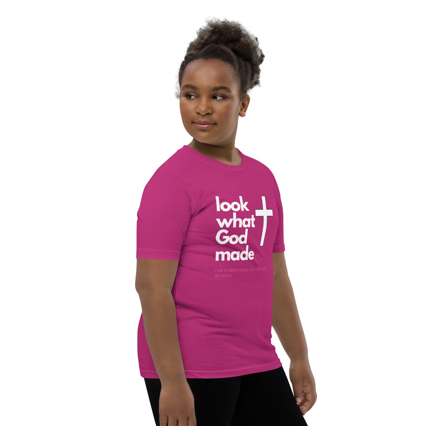 Look what God Made Youth Short Sleeve T-Shirt