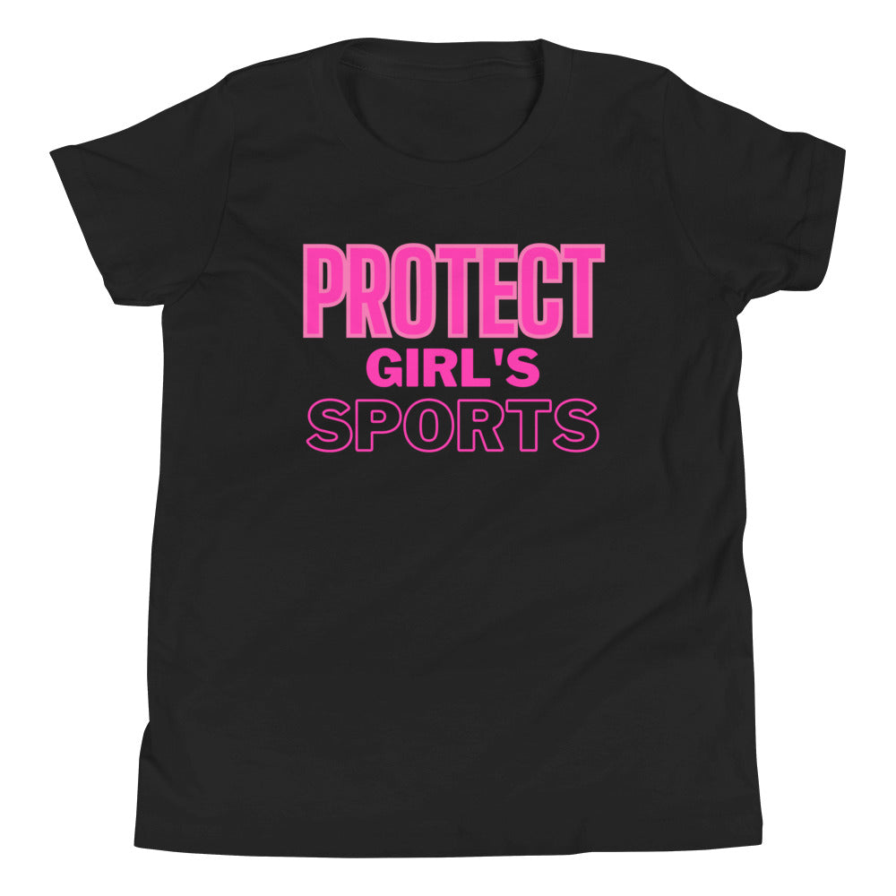Protect Girl's Sports Youth Short Sleeve T-Shirt
