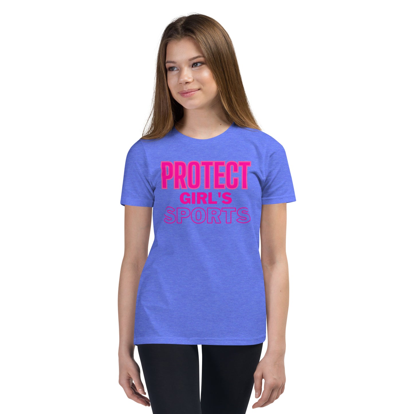 Protect Girl's Sports Youth Short Sleeve T-Shirt
