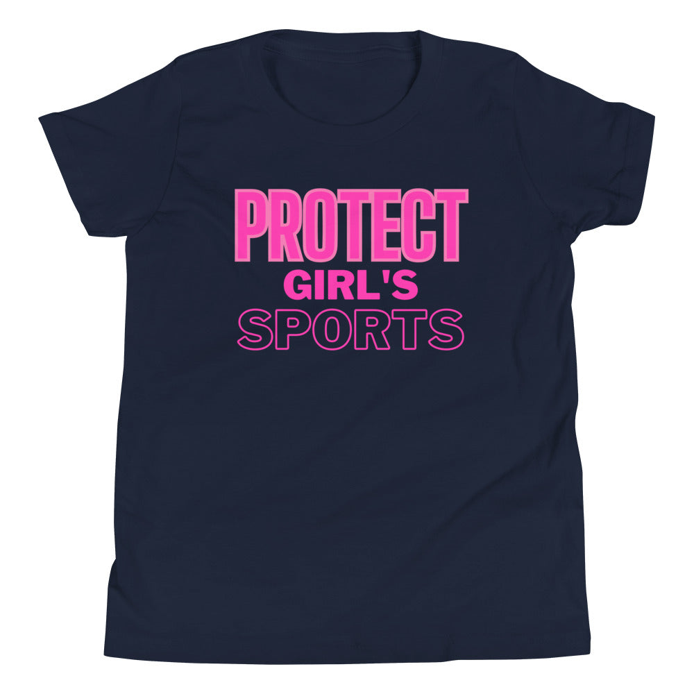 Protect Girl's Sports Youth Short Sleeve T-Shirt