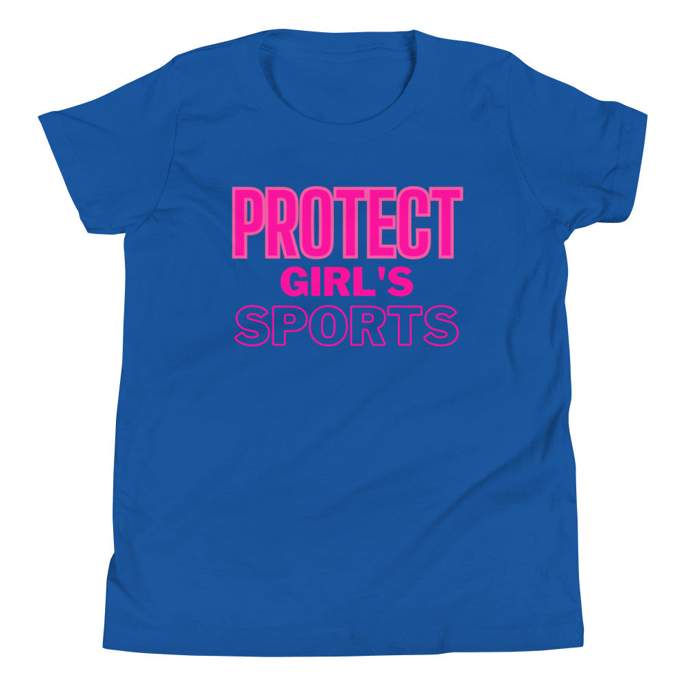 Protect Girl's Sports Youth Short Sleeve T-Shirt