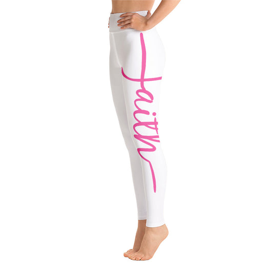 Faith Yoga Leggings - White