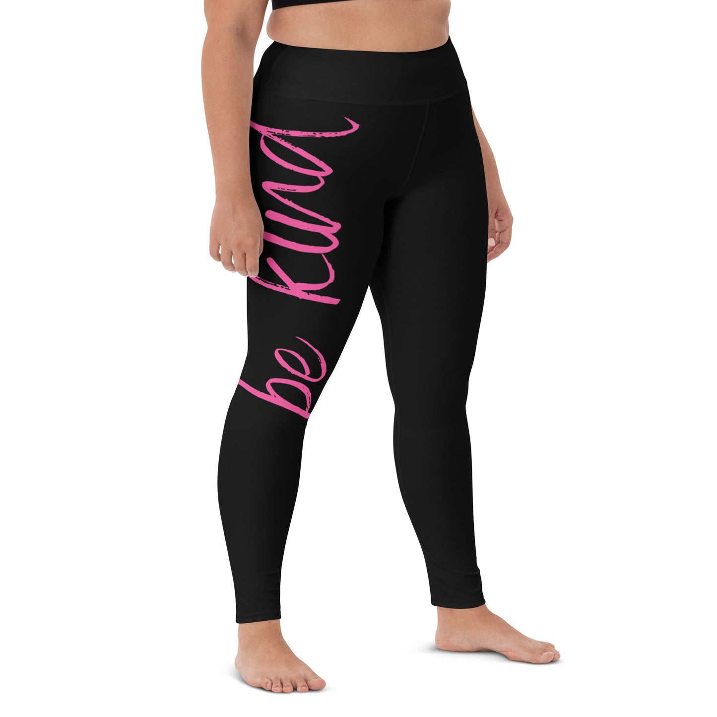 Be Kind Yoga Leggings - Black