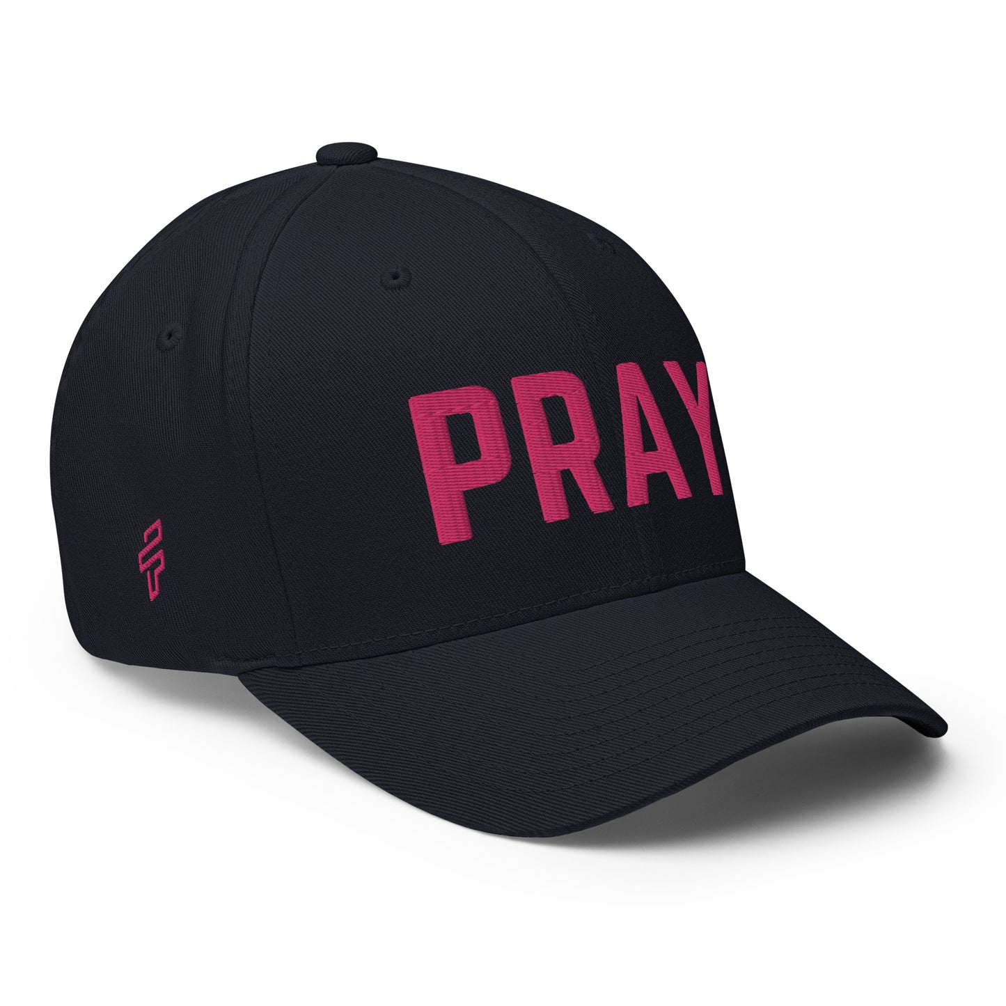 Pray Embroidered Structured Flex Fit Hat