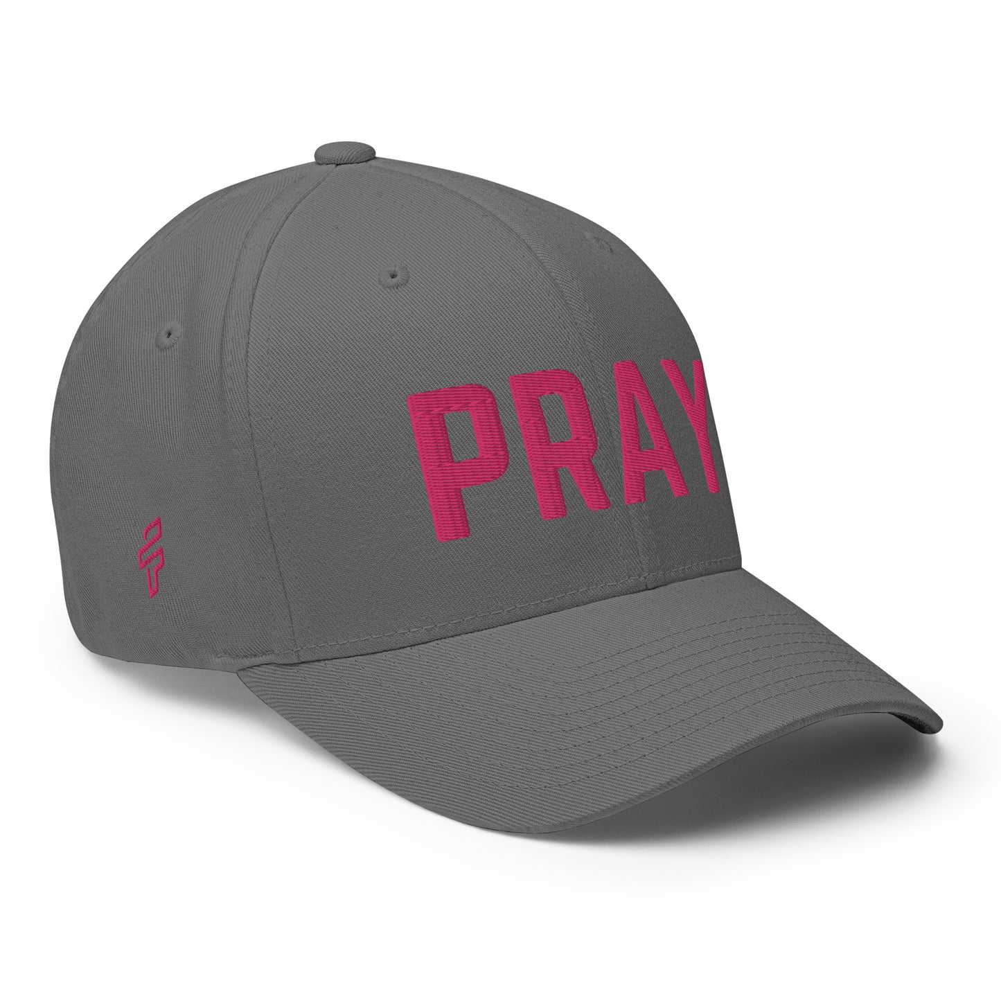 Pray Embroidered Structured Flex Fit Hat