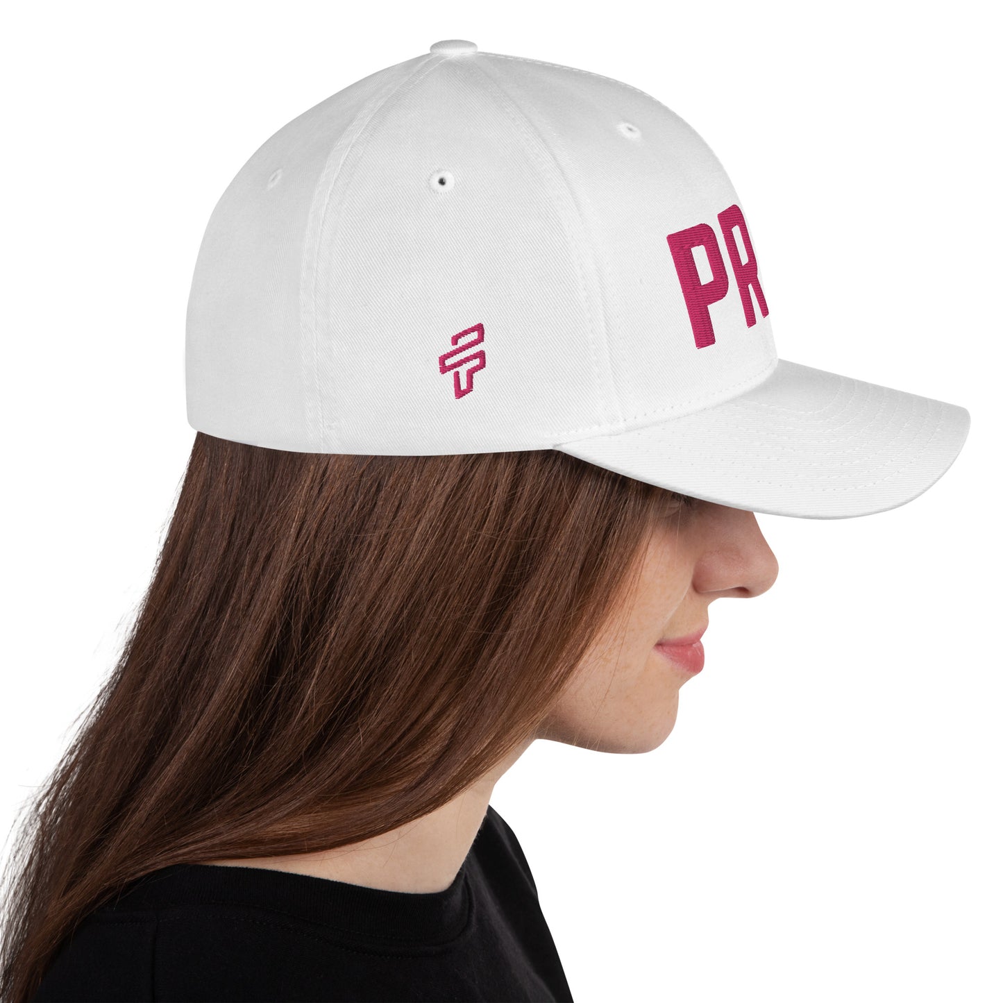 Pray Embroidered Structured Flex Fit Hat