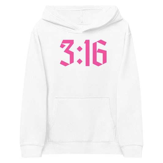 3:16 Kids fleece hoodie
