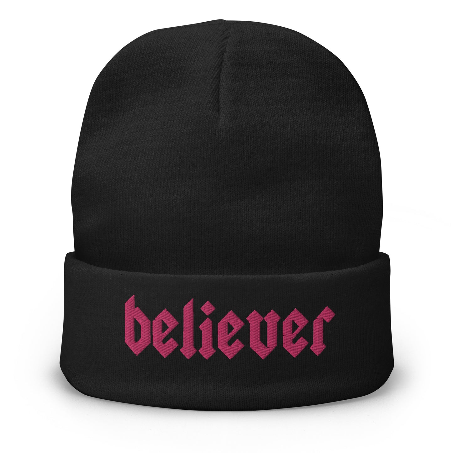 Believer Embroidered Beanie